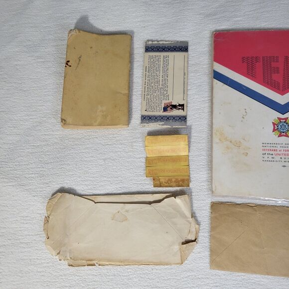 Vintage Stamp Book World War 2 WW2 Military USA United States Commanders Book - Picture 10 of 10